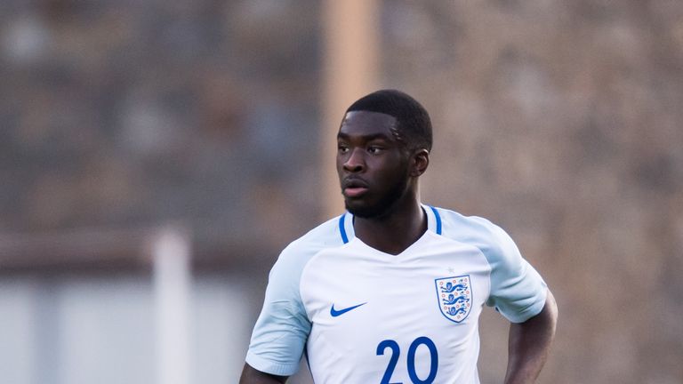 Fikayo Tomori has seven caps for England U21s