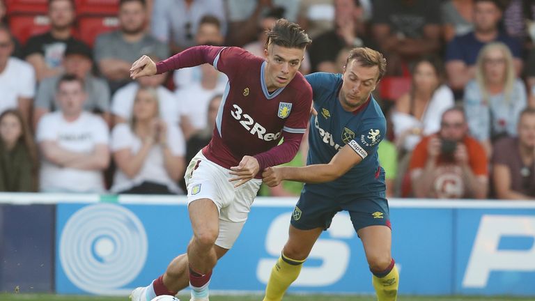Jack Grealish has the talent to play 'at the very top of the game', according to James Chester