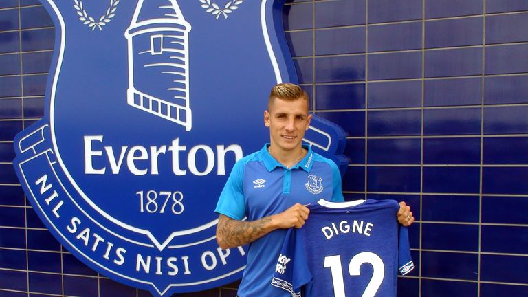 Lucas Digne has already joined Everton from Barcelona this summer