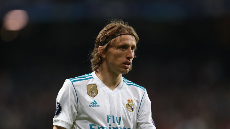 Modric has been named in Real Madrid's squad to face Atletico Madrid in the UEFA Super Cup final