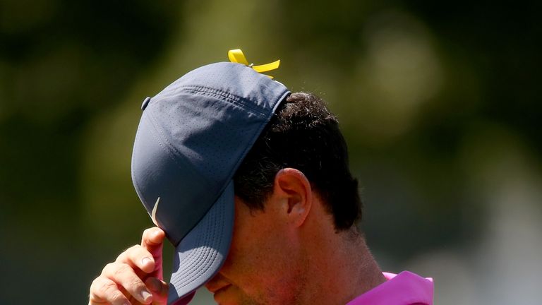 McIlroy was particularly erratic with his wedges