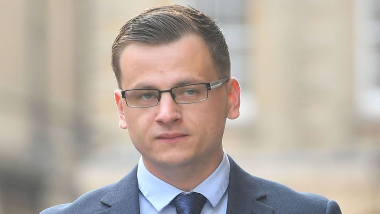 Ryan Hale (pictured) and Ryan Ali are also accused of affray