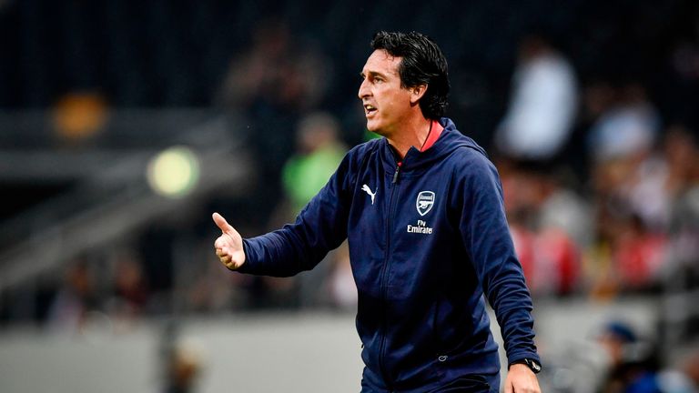 Unai Emery saw his first pre-season as Arsenal boss end with a win
