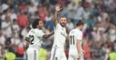 Benzema double as Real remain perfect