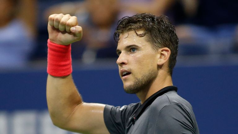  . Dominic Thiem could not succeed in following Nadal after his French Open. final defeat 