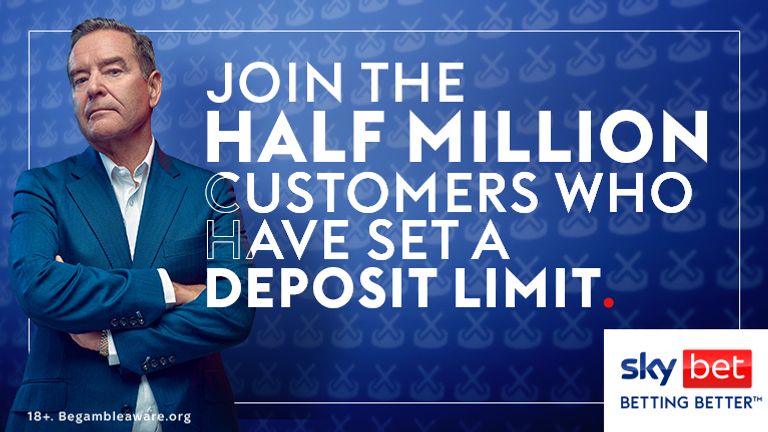 Deposit limit half a mil