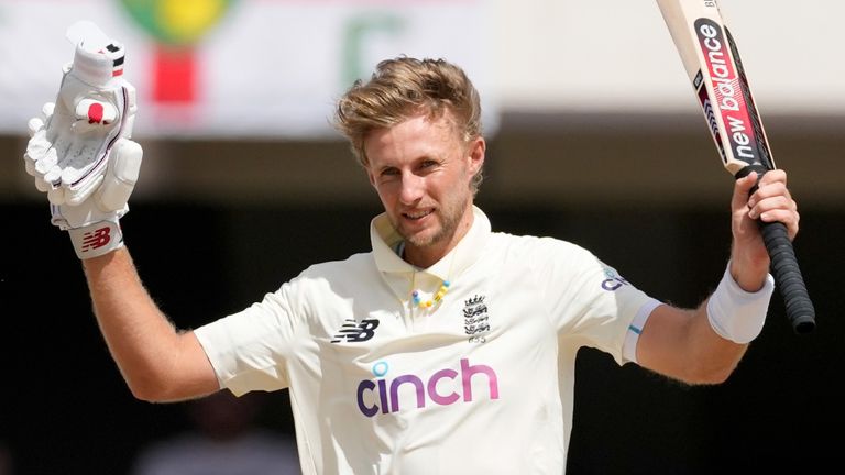 Joe Root has been named Wisden's leading cricketer in the world for 2021