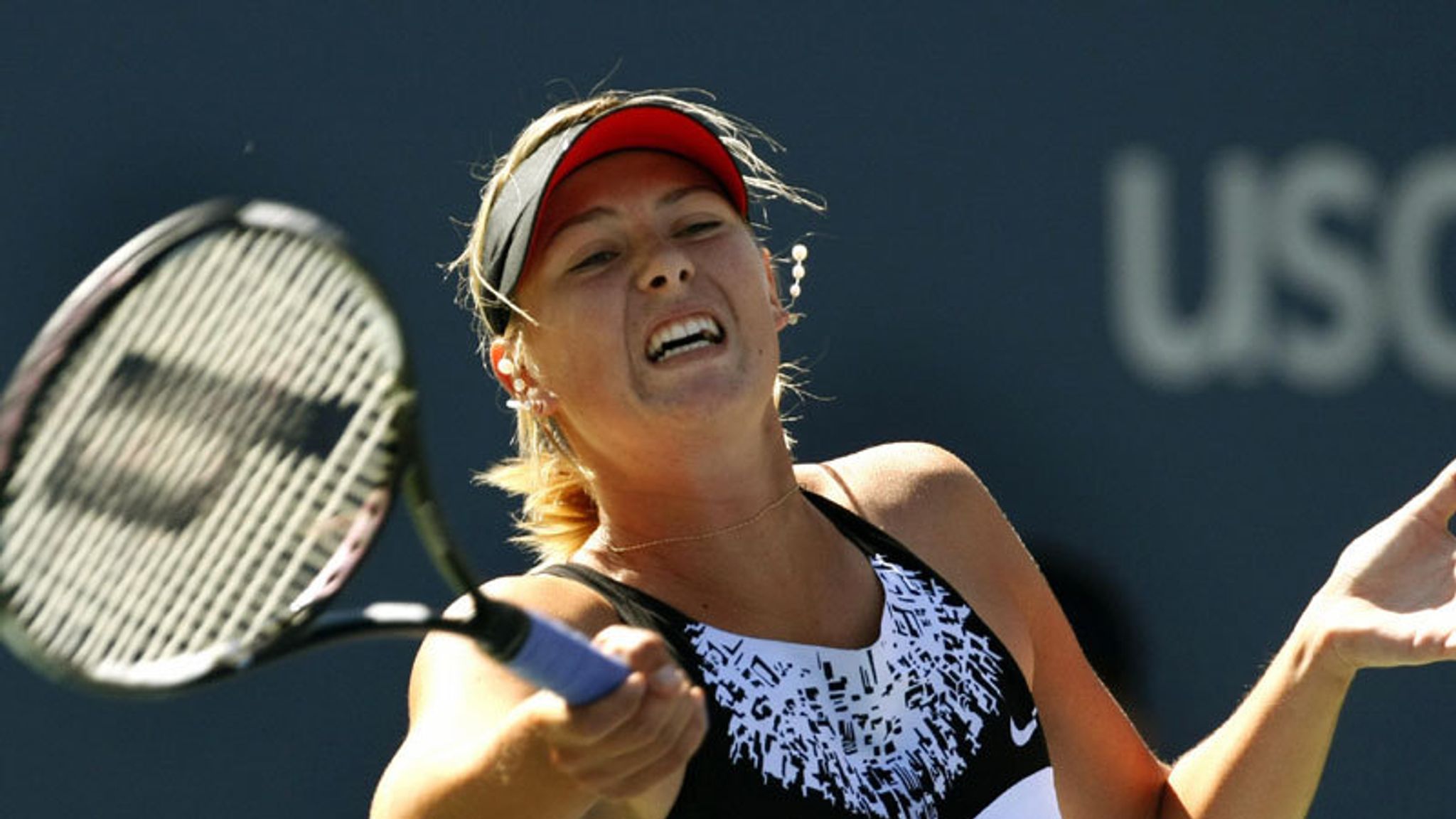 Sharapova Crashes Out Tennis News Sky Sports