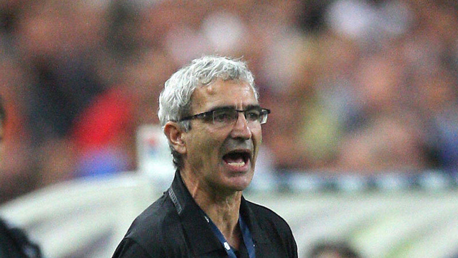 Domenech overlooks Vieira Football News Sky Sports