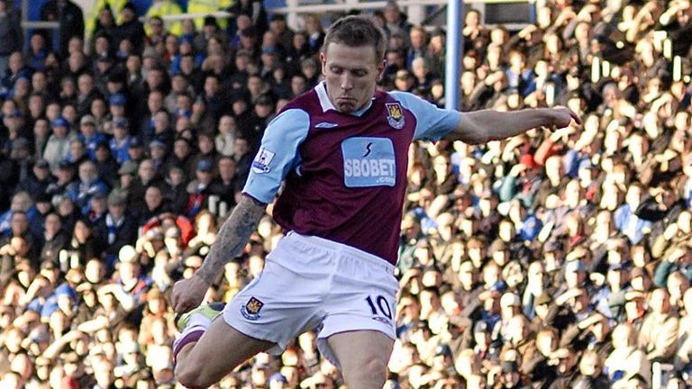 70th minute: Craig Bellamy scores West Hams third goal.