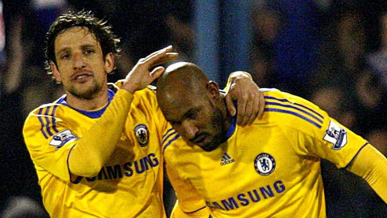 78th minute: Nicolas Anelka neatly slots home to make it 3-1 to the Blues.
