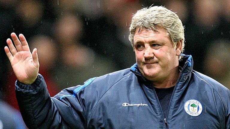 Steve Bruce returns to his old stomping ground with his Wigan Athletic side.