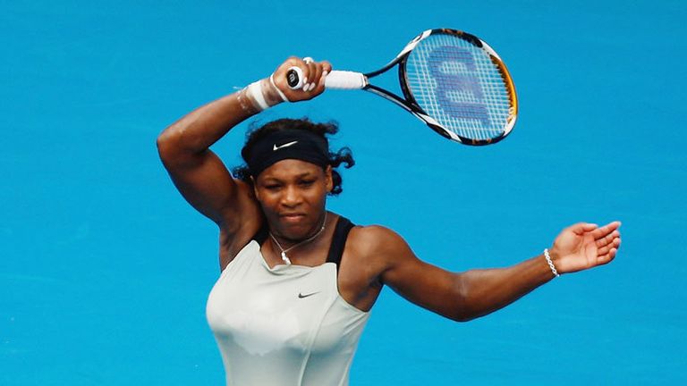 During semi-final defeat to Elena Dementieva