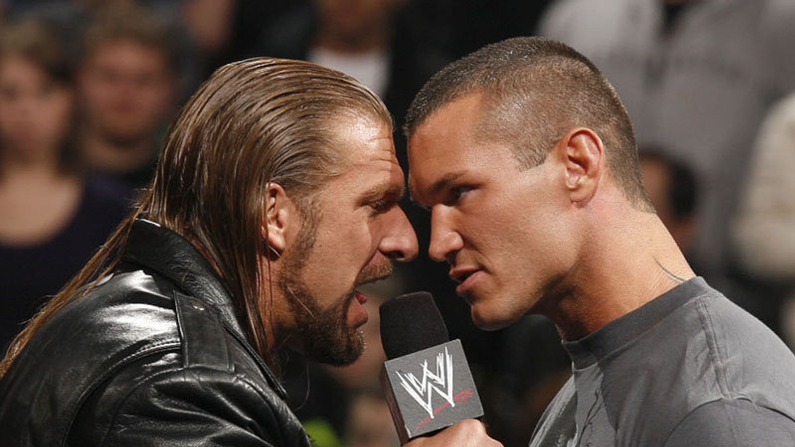 triple h vs randy orton in ortons house