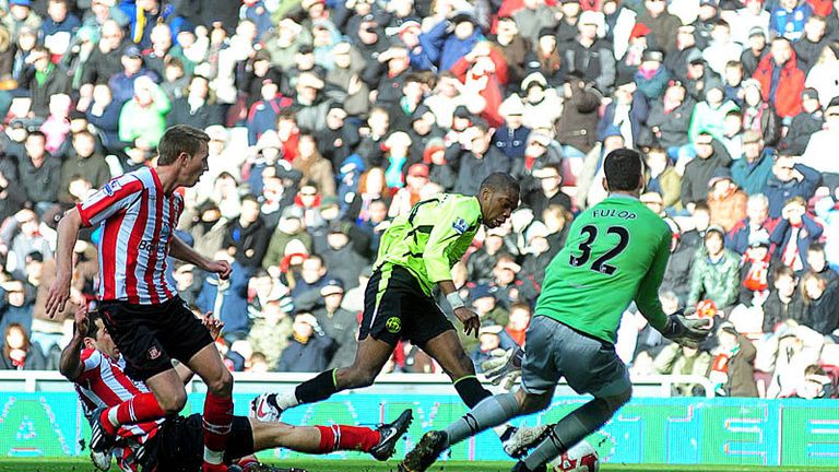 45th minute: Charles NZogbia puts the ball under Fulop to put Wigan in front.