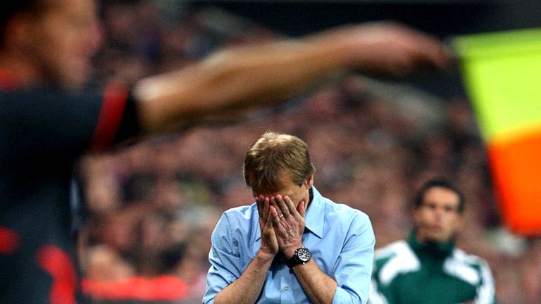 Klinsmanns joy is short-lived as his side failed to threaten the Catalan giants.