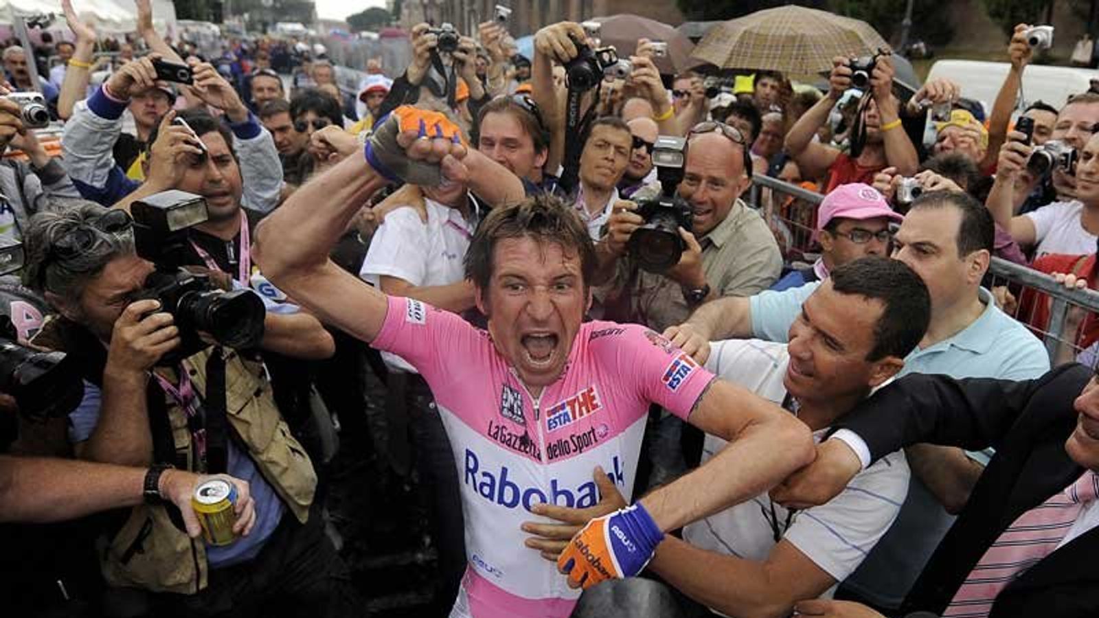 Maillot Cycliste Rabobank Agu Denis Menchov – Giro D'Italia 2009 – Taille 2XL