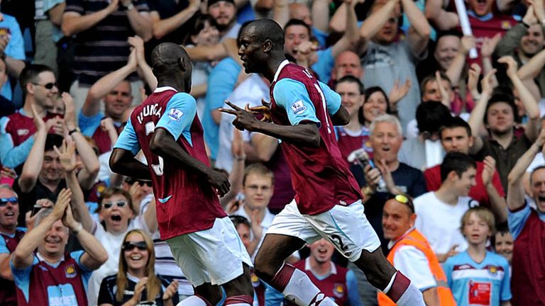 Carlton Cole strikes a blow to Middlesbroughs survival hopes with neat finish.