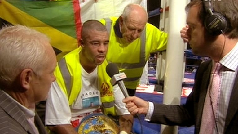 rendall munroe post-fight