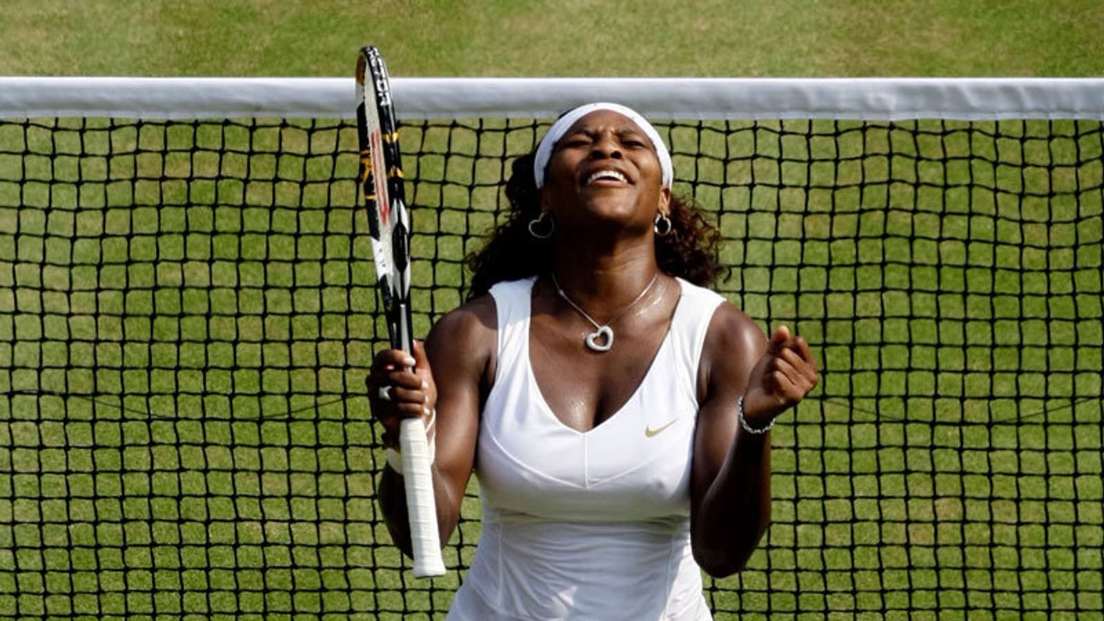 Serena battles into final Wimbledon News Sky Sports