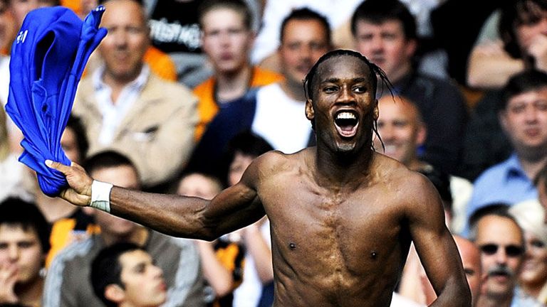 90th minute: Didier Drogba grabs his second with a looping cross.