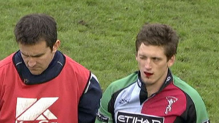 Tom Williams Harlequins Blood