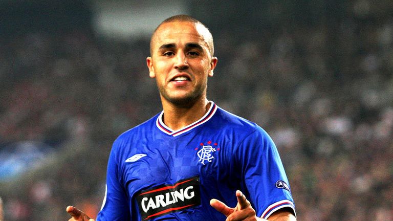 Bougherra celebrates rescuing a point for The Gers.