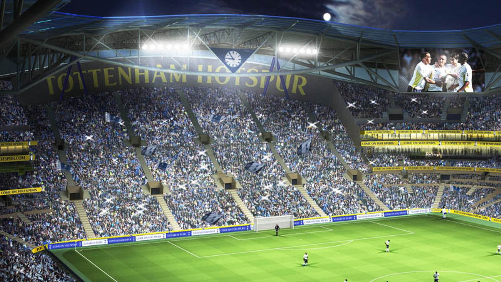Spurs submit stadium plans Football News Sky Sports