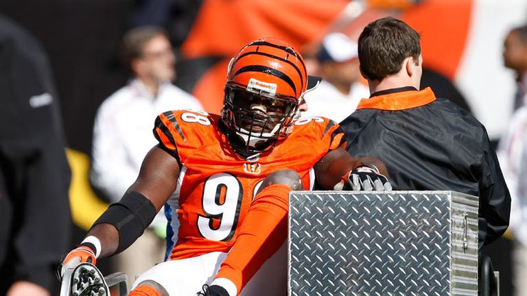 Leaving field with season-ending Achilles injury