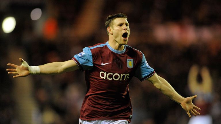 Joy for James Milner as his unstoppable 25-yard drive finds the top corner after 61 minutes.