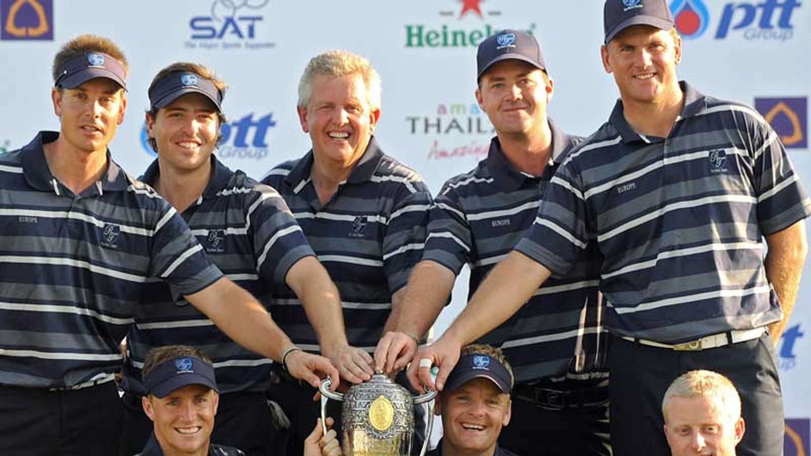 Europe claim Royal victory Golf News Sky Sports