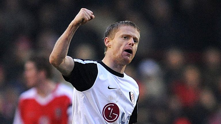 Fulham catch Stanley on the break and take the lead through Damien Duff