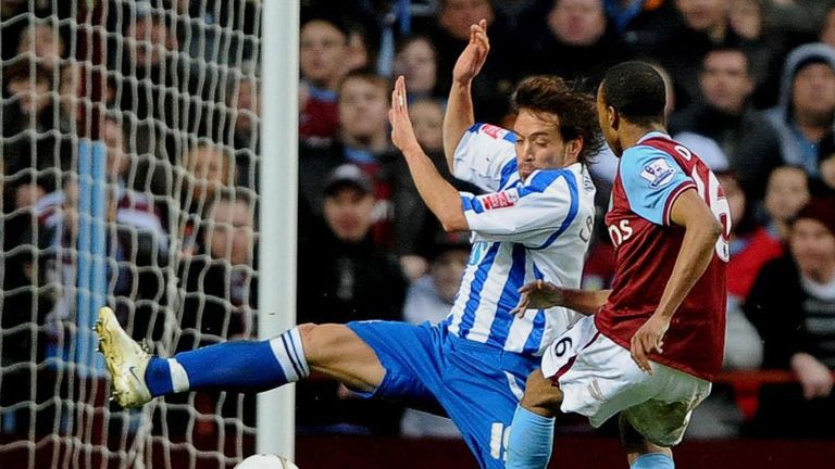Fabian Delph fires home to make it 3-1 to Aston Villa