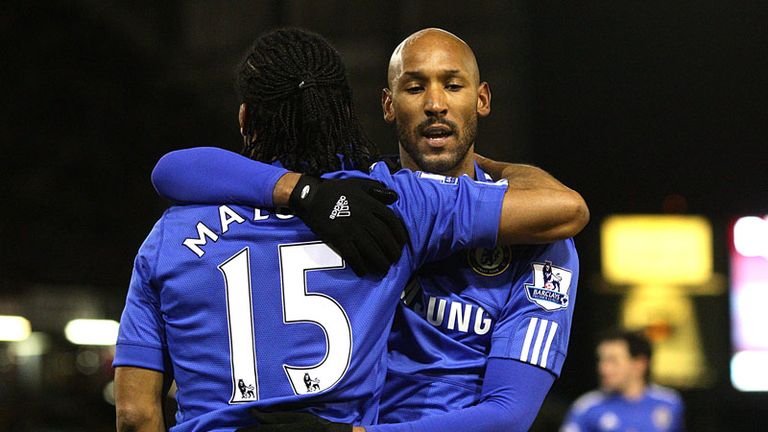 Nicolas Anelka opens the scoring after 27 minutes