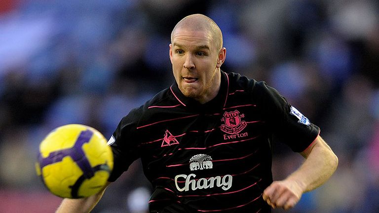 Philippe Senderos features in his first game for Everton