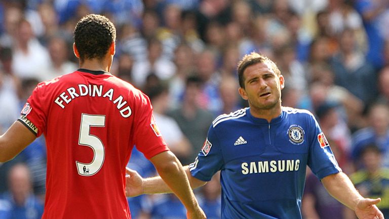 Ferdinand and Lampard: Available this summer