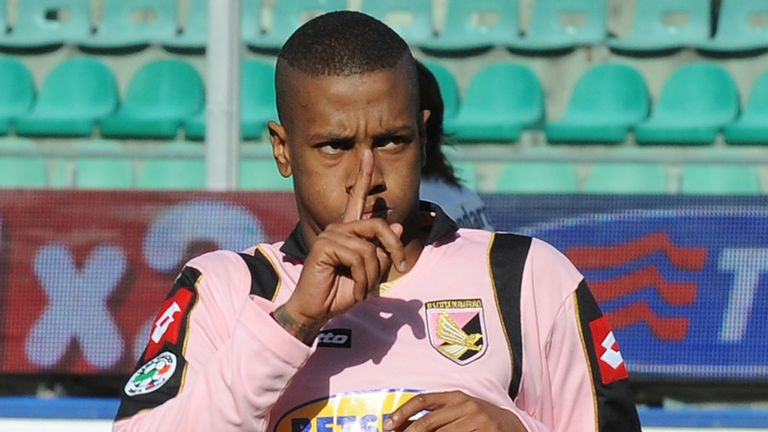 Palermo striker linked with Arsenal