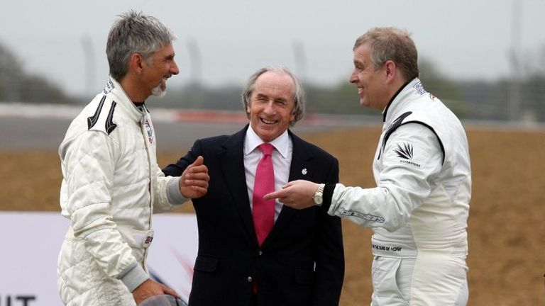 New track: Damon Hill, Sir Jackie Stewart and the Duke of York
