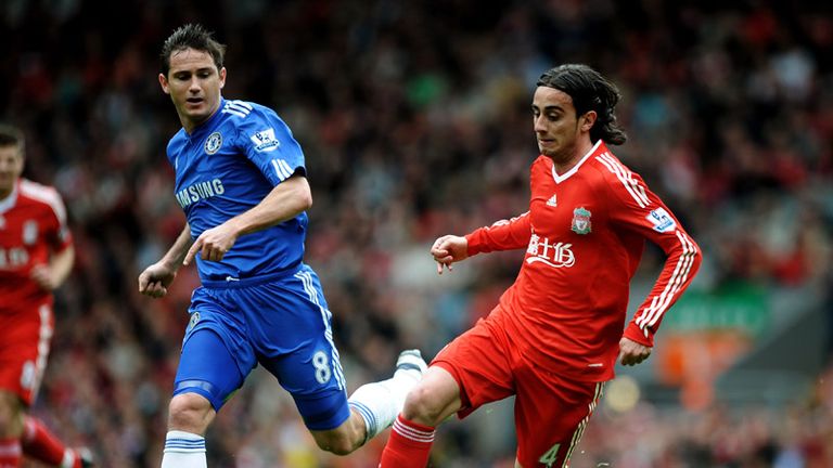 Alberto Aquilani is a thorn in Chelsea's side during the early stages