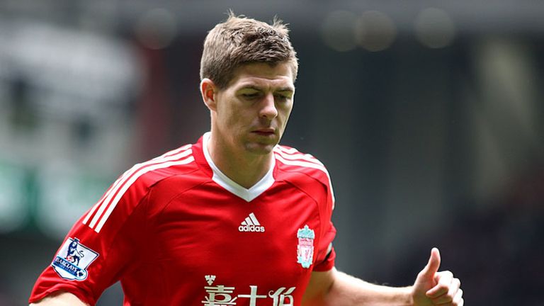 The Liverpool captain has plenty to think about as he trudges off at half-time