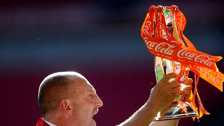 Hands-on: Holloway gets to grips with the play-off crown