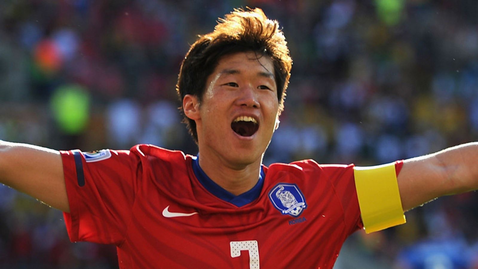 Корейский футболист пак Джи Сун