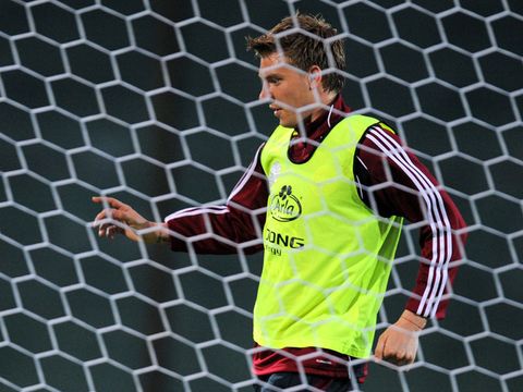 Image of Bendtner: Calm over fitness