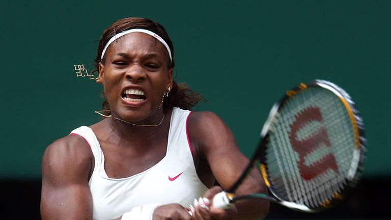 backhand second set Ladies Wimbledon final