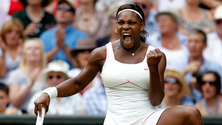 knee celebration ladies Wimbledon final