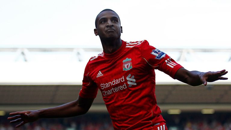 David Ngog celebrates.