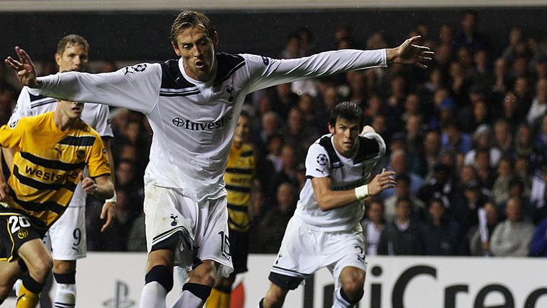 Crouch scores from the spot to bag a hat-trick