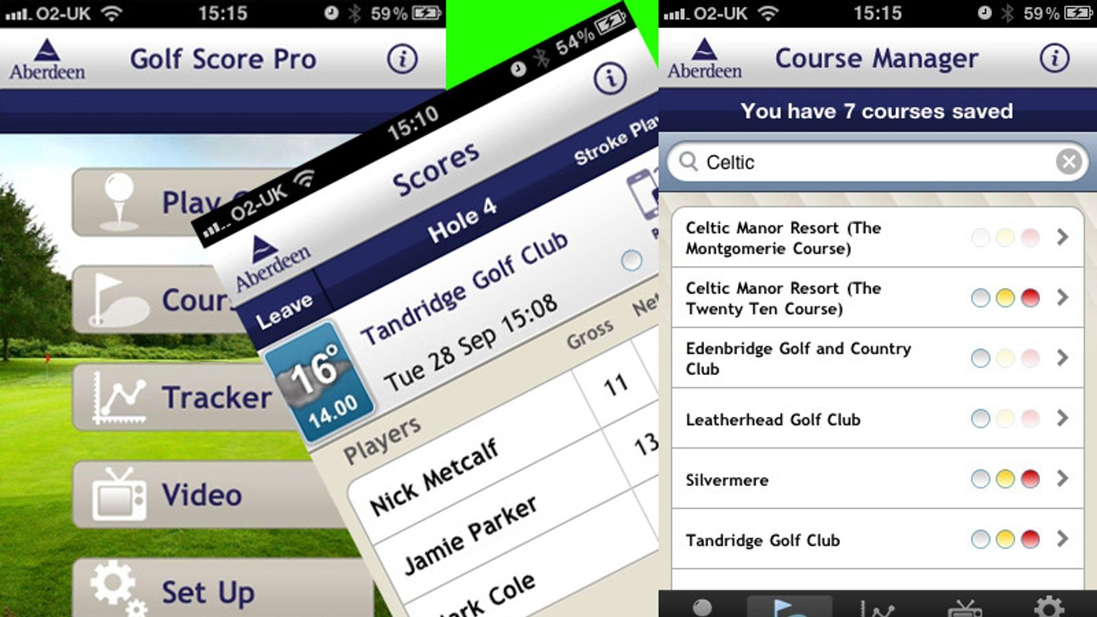The new Aberdeen Golf App Golf News Sky Sports