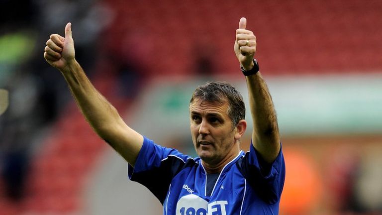 Bolton boss Owen Coyle is left content with his sides point earned at Wigan.