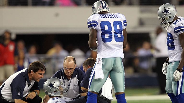 Broken left collarbone